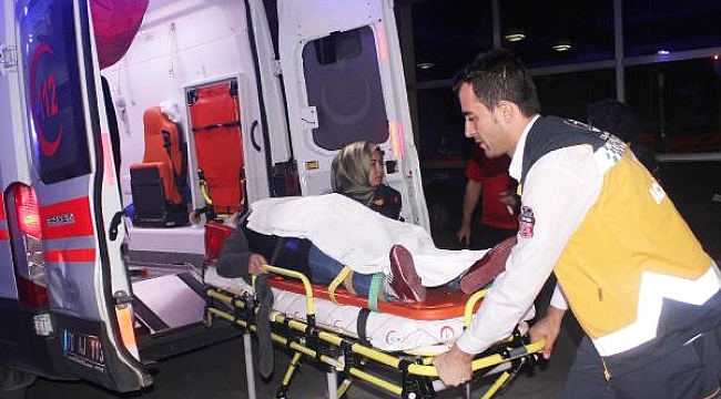 YÜKSEKTEN DÜŞEN KİŞİ YARALANDI