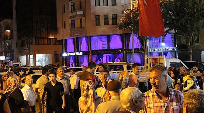 HACI ADAYLARI UĞURLANDI