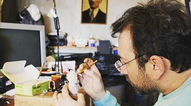 HELKELTRAŞ ŞENOK’DAN MİNYATÜR ÇALIŞMA