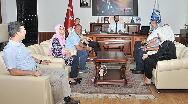 HOKAF'DAN  REKTÖR AKGÜL’E ZİYARET