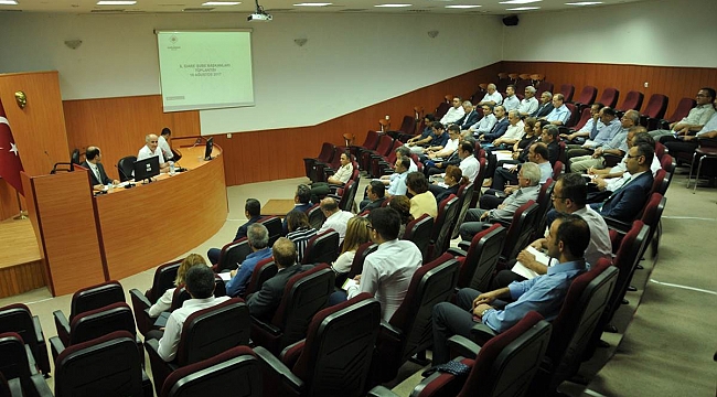 İL İDARE ŞUBE BAŞKANLARI TOPLANTISI YAPILDI