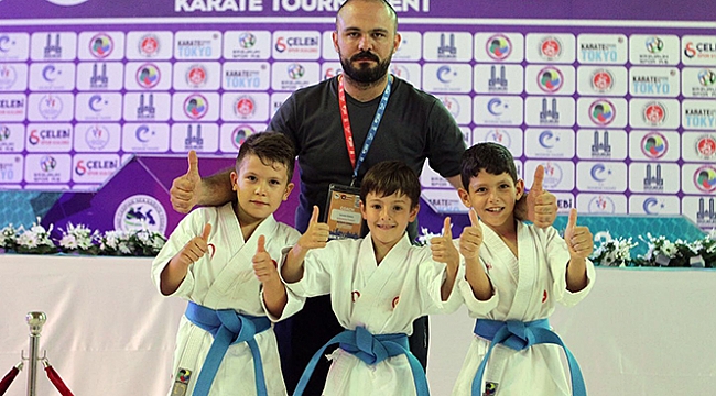 KARATECİLER MADALYALARLA DÖNDÜ