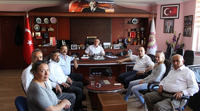 KONYA ESNAF ODALARINDAN KARAMAN ODALAR BİRLİĞİNE ZİYARET