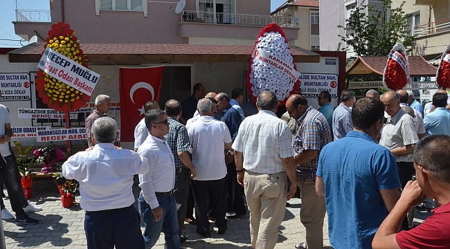 MUHTAR EVİ DÜZENLENEN TÖRENLE AÇILDI
