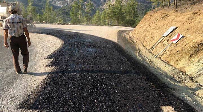 NADİRE YOLU ASFALT OLUYOR