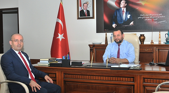 REKTÖR AKGÜL'E ZİYARETLER