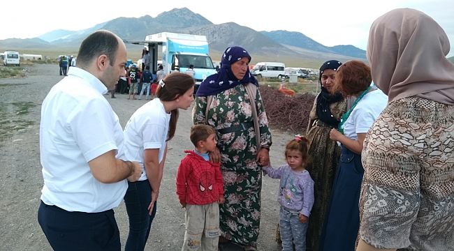 TARIM İŞÇİLERİ ZİYARET EDİLDİ