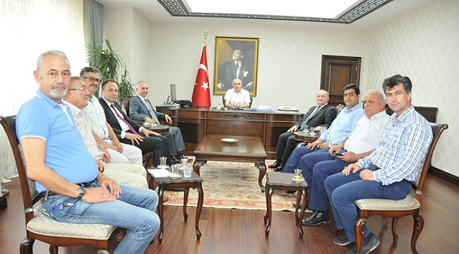 TÜRK HAVA KURUMU ÜNİVERSİTESİ HEYETİ VALİ MERAL’İ ZİYARET ETTİ