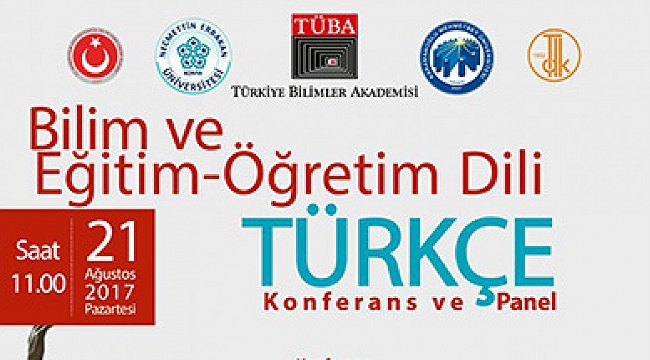 TÜRKÇE’ PANELİ BAŞLIYOR