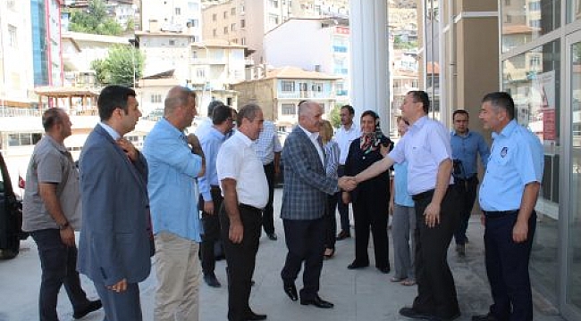 VALİ FAHRİ MERAL ERMENEK İLÇESİNİ ZİYARET ETTİ