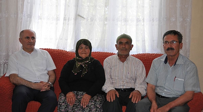 VALİ MERAL TAŞELİ’DE ŞEHİT VE GAZİ AİLELERİNİ ZİYARET ETTİ