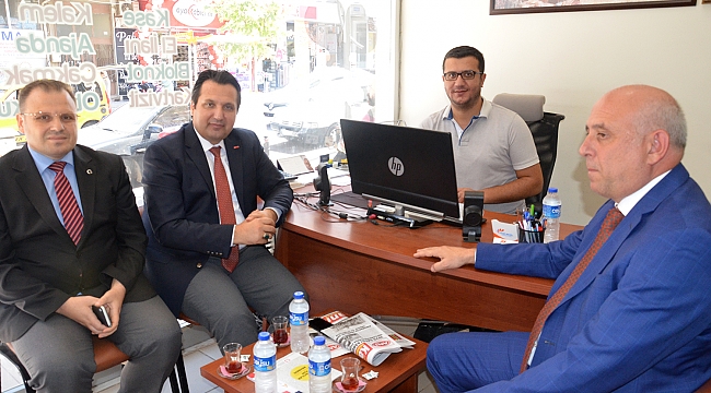 BASIN ENFORMASYON MÜDÜRLÜĞÜNDEN GAZETEMİZE ZİYARET