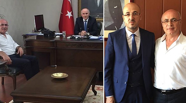 BOZKIR’DAN VALİ VE BARO BAŞKANINA ZİYARET