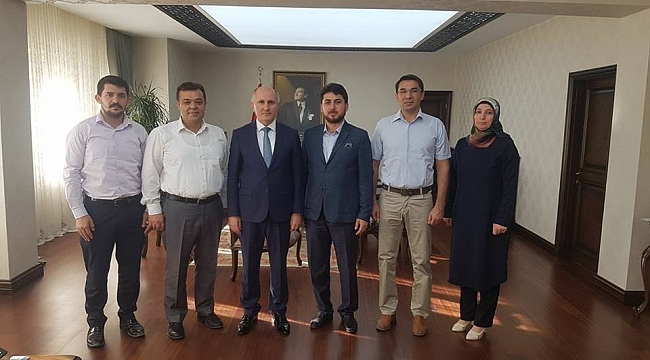 EĞİTİM BİR SEN’DEN VALİ MERAL’E ZİYARET