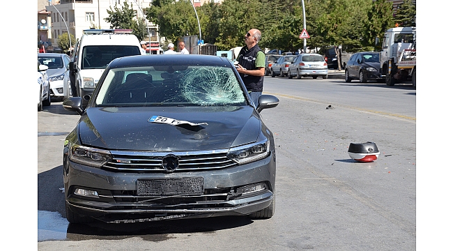 KARAMAN’DA TRAFİK KAZASI: 1 AĞIR YARALI