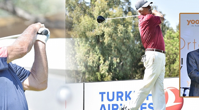 KARAMANLI ESKİ BAKAN GOLF DÜNYASINDA ÜNLÜLER ARASINDA