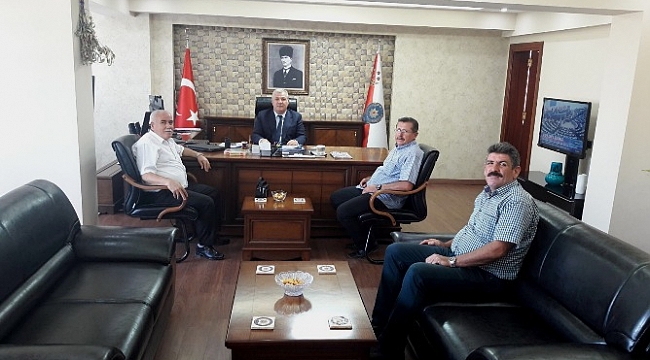 KESOB’DAN EMNİYET MÜDÜRÜ BAYRAKTAR’A ZİYARET
