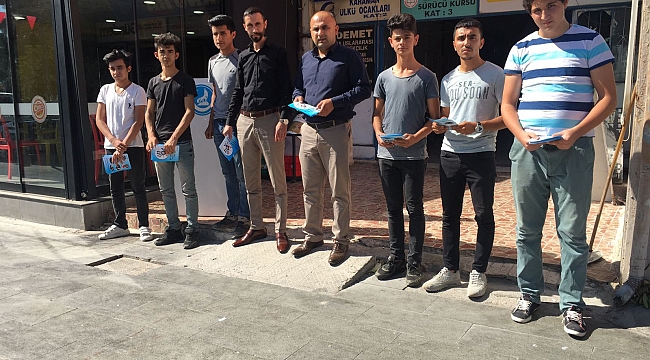 MHP’DEN “ÜLKÜCÜLER KARDEŞTİR” ETKİNLİĞİ