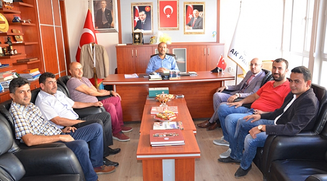 MHP KARAMAN İL BAŞKANI YILMAZ’DAN AK PARTİ İL BAŞKANI ER’E ZİYARET