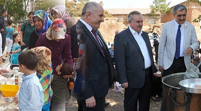 MİLLETVEKİLLERİ ZİYARET VE AÇILIŞLARA KATILDI