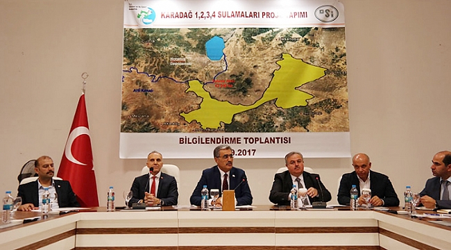 Ova’ya 1 Milyar Metreküp Su Getirilecek