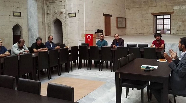 SAMİMİYET VE İHLAS KONUSU ANLATILDI
