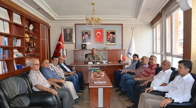 TİCARET ODASI AK PARTİ İL BAŞKANLIĞI´NI ZİYARET ETTİ
