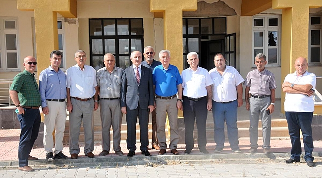 VALİ MERAL THK VE HAVACILIK MESLEK YÜKSEK OKULUNDA İNCELEMELER YAPTI