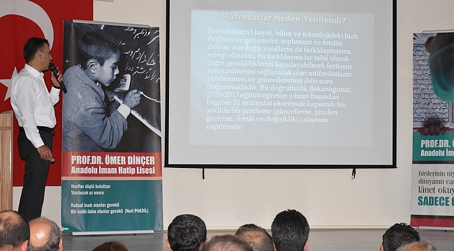 YENİLENEN MÜFREDAT PROGRAMLARI TANITILIYOR