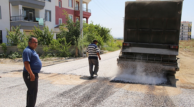 BELEDİYE’DEN ASFALT VE KALDIRIM HAMLESİ