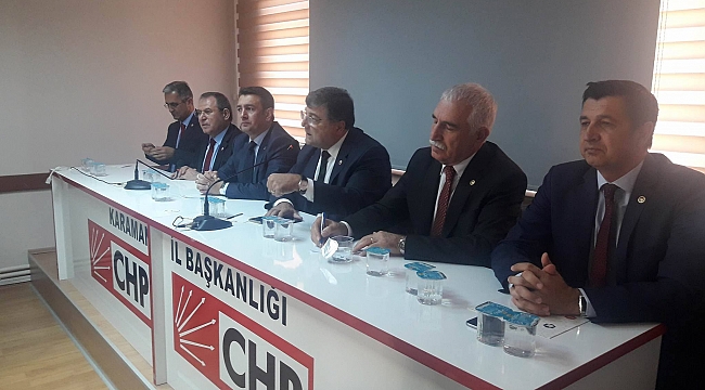 CHP&#039;Lİ MİLLETVEKİLLERİ PARTİLİLERLE BULUŞTU