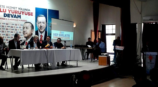 ERMENEK AK PARTİ’DE A.AYDIN İLÇE BAŞKANI