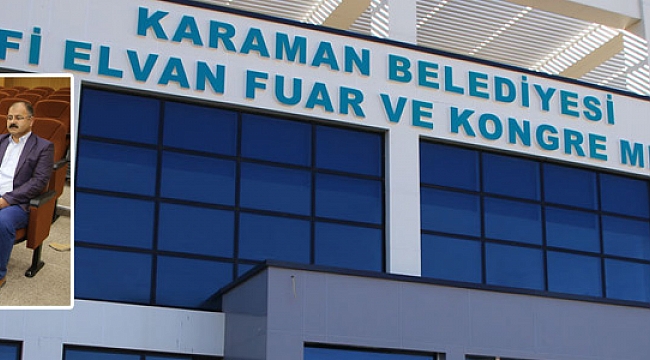 FUAR VE KONGRE MERKEZİ&#039;NE LÜTFİ ELVAN&#039;IN İSMİ VERİLDİ