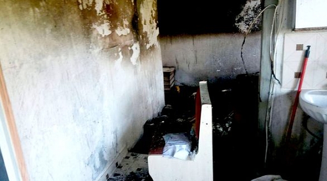 GÜNEYYURT’DA YANGIN KORKUTTU 