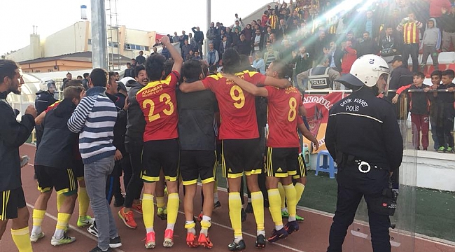 KARAMAN BELEDİYESPOR KENDİ EVİNDE KAZANDI