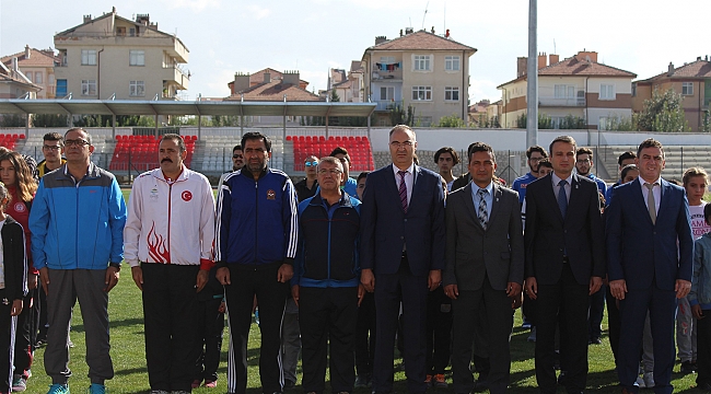 KARAMAN’DA AMATÖR SPOR HAFTASI KORTEJ YÜRÜYÜŞÜYLE BAŞLADI