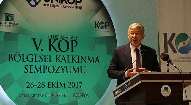 KOP BÖLGESEL KALKINMA SEMPOZYUMU BAŞLADI