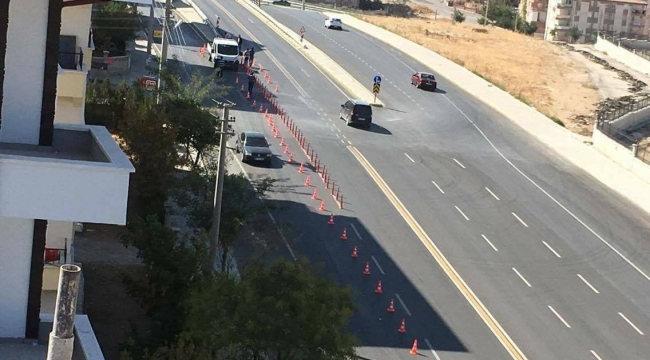 O KAVŞAKTA ÖNLEM ALINDI