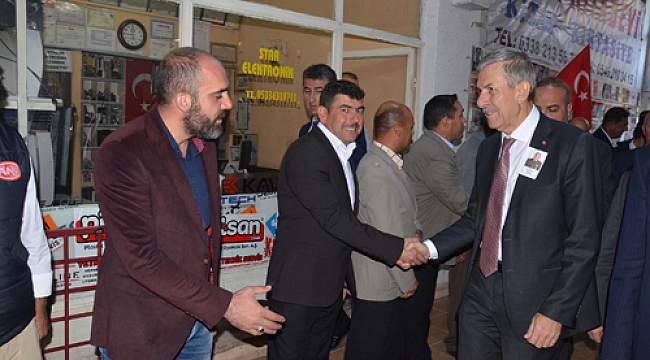 SAĞLIK BAKANI DEMİRCAN, AK PARTİ ZİYARET ETTİ