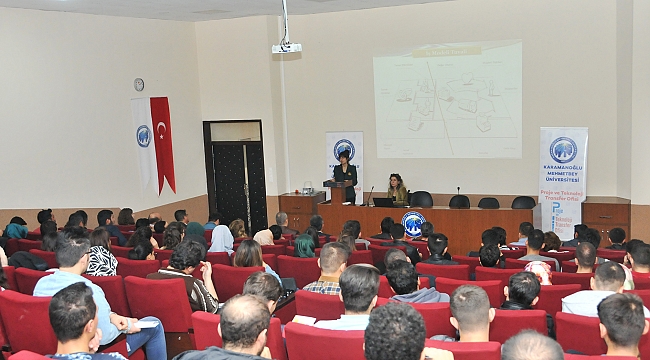 ÜNİVERSİTEDE BİREYSEL GENÇ GİRİŞİM EĞİTİMİ VERİLDİ