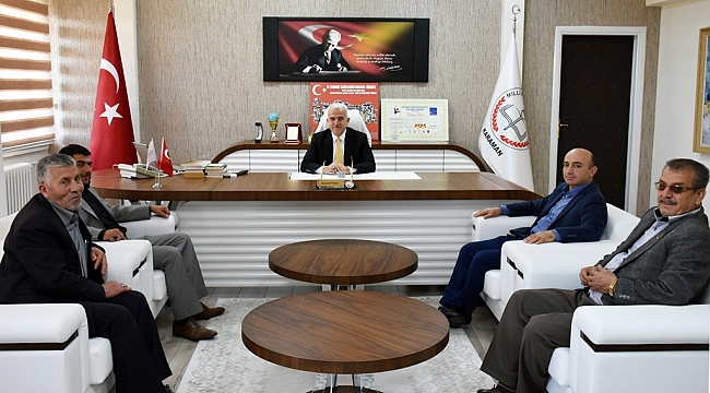 AK PARTİ MERKEZ İLÇE TEŞKİLATINDAN KUNTOĞLU’NA ZİYARET