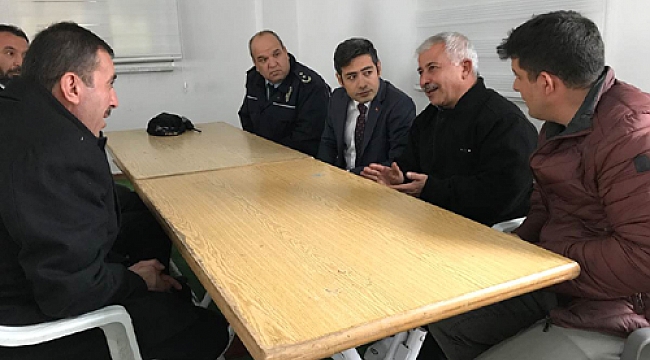 KAYMAKAMDAN ŞEHİT JANDARMA ONBAŞI MEHMET KIZILCA’ NIN AİLESİNE ZİYARET  