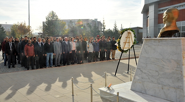 KMÜ’DE 10 KASIM