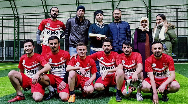 KMÜ’DE DOSTLUK MAÇI