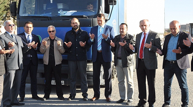 MÜSİAD'DAN 1 TIR GIDA