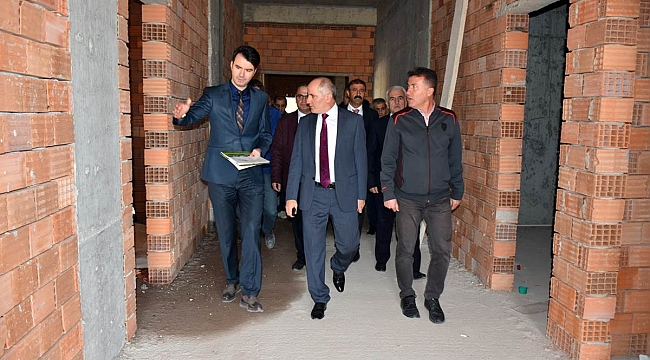 REHBERLİK BİNASI İNCELENDİ
