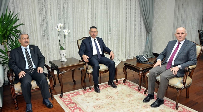SAYIŞTAY BAŞKANINDAN VALİ MERAL’E ZİYARET