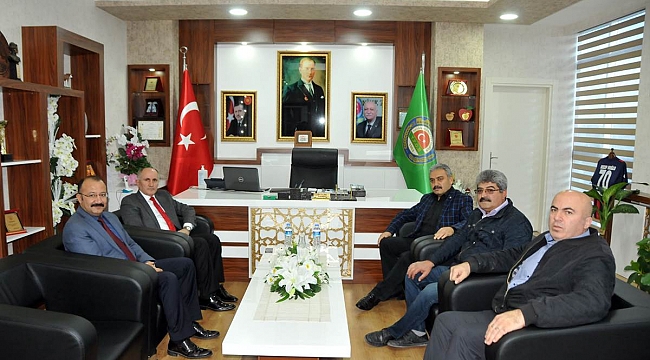 VALİ MERAL’DEN ZİRAAT ODASINA ZİYARET