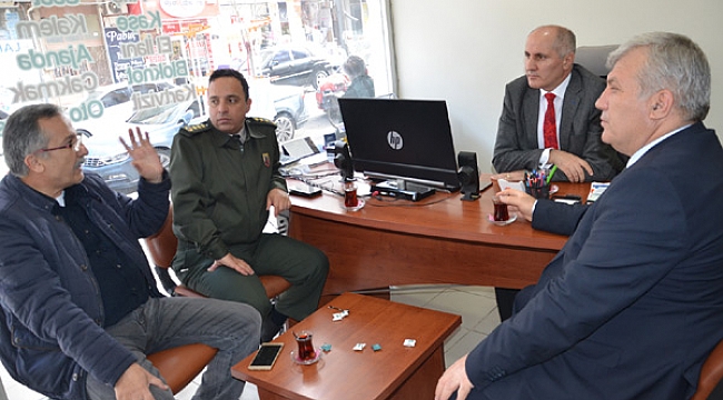 VALİ MERAL GAZETEMİZİ ZİYARET ETTİ