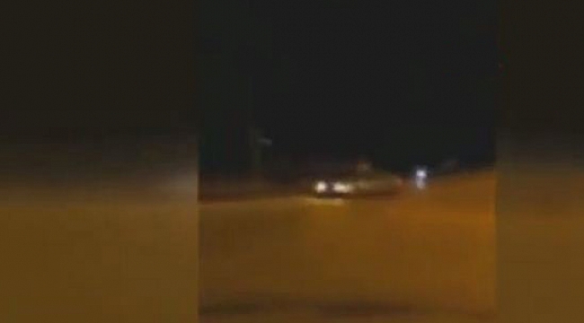 YARIŞ YAPARKEN KAZA YAPTI